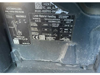 Leasing di  Linde E16-02 Linde E16-02: foto 4