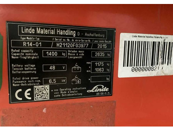 Carrello retrattile LINDE R14