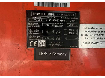Carrello retrattile Linde R14-01: foto 4