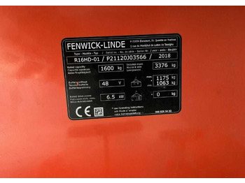 Carrello retrattile Linde R16HD-01: foto 4