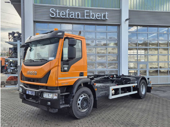 Autocarro scarrabile nuovo Iveco ML180E32/P HIAB ULT14S51 AHK Standheizung: foto 4