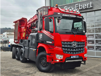 Camion con gru Mercedes-Benz TUROX 8x8 Eschlböck Biber 92 Holzhacker / 1.512h: foto 3 Camion con gru Mercedes-Benz TUROX 8x8 Eschlböck Biber 92 Holzhacker / 1.512h: foto 3