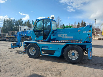 Sollevatore telescopico Merlo Roto 40.25MCSS with basket and jib: foto 2