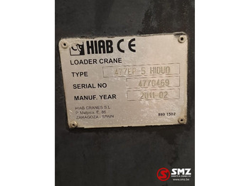 Braccio Hiab Occ Autolaadkraan Hiab 477-5 + radio: foto 5