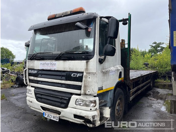 Autocarro con pianale/ Cassone fisso DAF CF 75 310