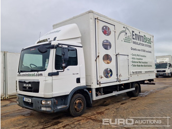 Autocarro furgonato MAN TGL