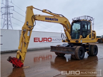 Escavatore gommato KOMATSU PW148-10