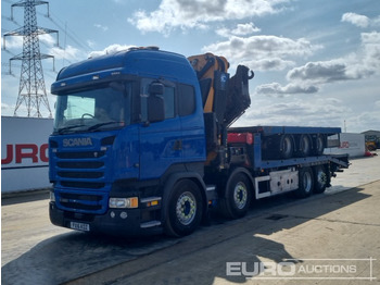 Autocarro con pianale/ Cassone fisso SCANIA R 490