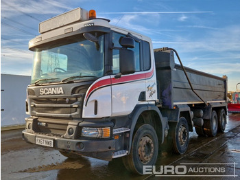 Autocarro ribaltabile SCANIA P 410