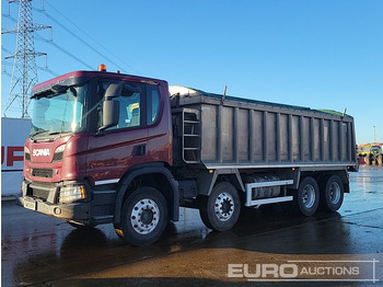 Autocarro ribaltabile SCANIA P 410