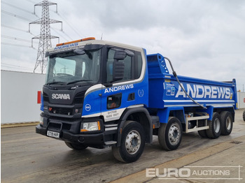 Autocarro ribaltabile SCANIA P 410