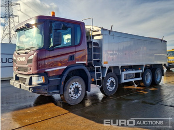 Autocarro ribaltabile SCANIA P 410