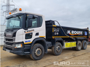 Autocarro ribaltabile SCANIA P 410