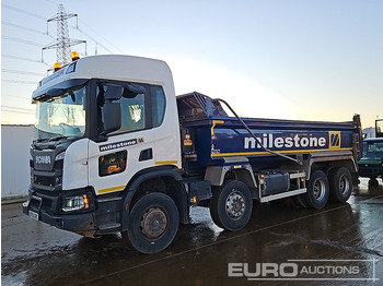 Autocarro ribaltabile SCANIA P 410