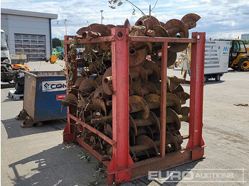 Attrezzatura per Escavatore Stillage of 11" Auger Flights: foto 5