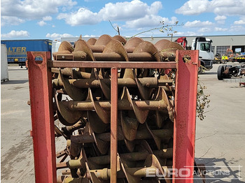 Attrezzatura per Escavatore Stillage of 11" Auger Flights: foto 2