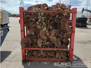 Attrezzatura per Escavatore Stillage of 11" Auger Flights: foto 4