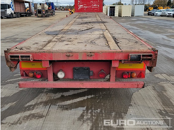Semirimorchio cassonato/ Pianale Montracon Tri Axle Flat Bed Trailer: foto 4