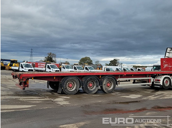 Semirimorchio cassonato/ Pianale Montracon Tri Axle Flat Bed Trailer: foto 5