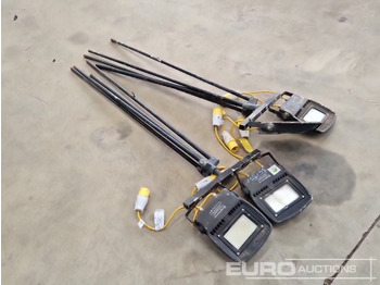 Attrezzatura da costruzione Nightsearcher 110 Volt LED Tripod Work Light (2 of): foto 3