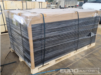 Attrezzatura da costruzione Unused 8' x 4' Plastic Ground Protection Mats (52 of), Connectors (104 of): foto 2