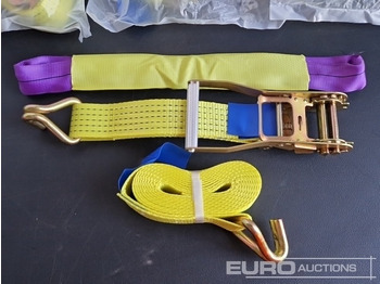 Attrezzatura da costruzione Unused Boss 4M x 50mm 5 Ton Ratchet Straps with Sling (4 of): foto 4
