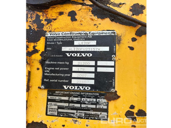 Pala gommata VOLVO L120F