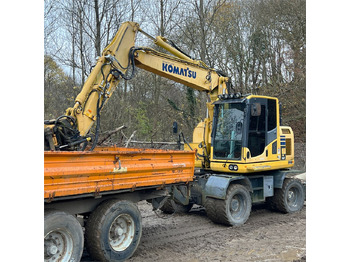 Escavatore gommato Komatsu PW148-10: foto 3