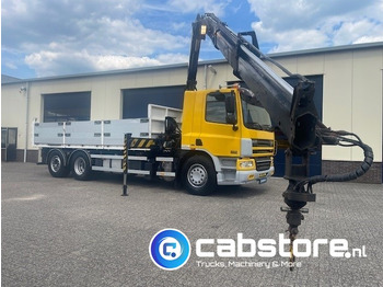 Autocarro ribaltabile, Camion con gru DAF CF 75.310 FAN 6x2 Euro 5 - MANUAL - Bouwjaar 2008 - Kipper - Palfinger PK 15002 Performance - Km 550.899 - Good condition!: foto 3
