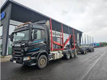 Camion trasporto legname SCANIA R 730