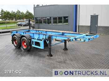 Semirimorchio portacontainer/ Caisse interchangeable KOHLER CS 20/2 CHASSIS | 20ft * STEEL SUSPENSION * SAF / DRUM * 9x AVAILABLE: foto 3