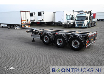 Semirimorchio portacontainer/ Caisse interchangeable Pacton ET3 | 2x20-30-40-45ft HC * 2x EXTENDABLE * LIFT AXLE * NL TRAILER * APK 06-2026: foto 3
