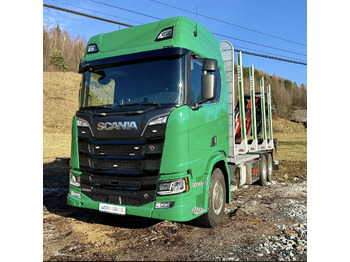 Camion trasporto legname SCANIA R 580
