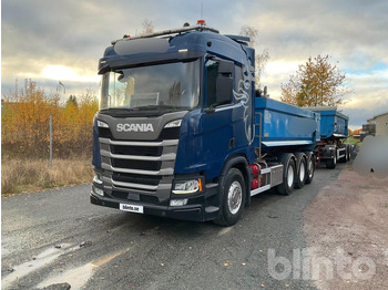 Autocarro ribaltabile SCANIA R 500