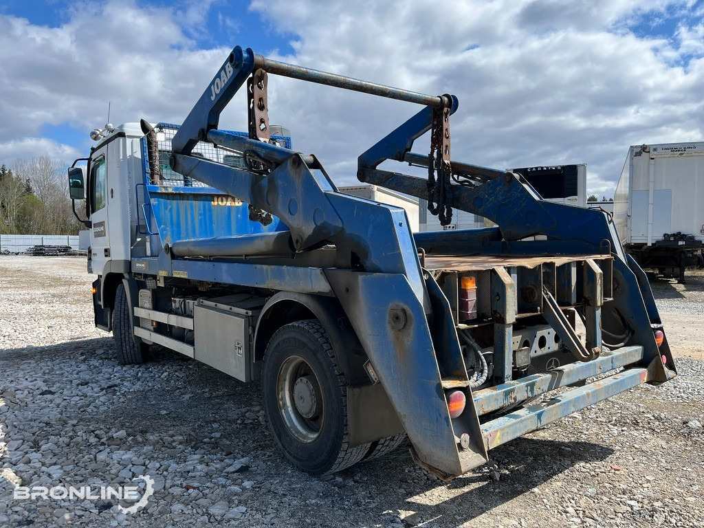 2004 Mercedes-Benz Actros 1832 Skip Loader Joab - Autocarro multibenna: foto 4 2004 Mercedes-Benz Actros 1832 Skip Loader Joab - Autocarro multibenna: foto 4
