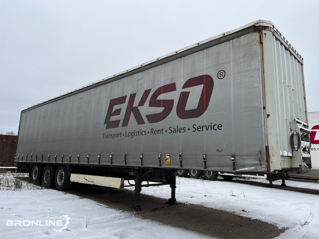 2006 KRONE SDP 27ELB2-CS curtain side semi-trailer - Semirimorchio centinato: foto 1 2006 KRONE SDP 27ELB2-CS curtain side semi-trailer - Semirimorchio centinato: foto 1