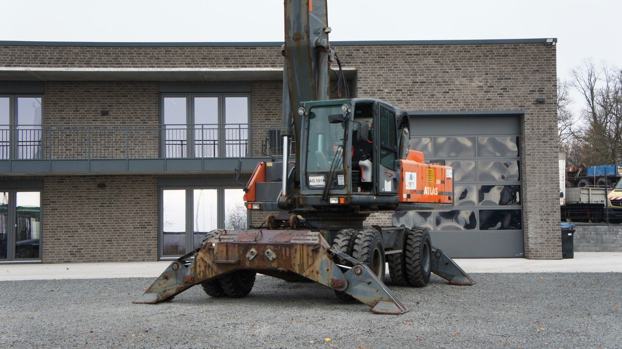 Atlas 350 MH Mobilbagger Umschlagbagger Pratzen - Escavatore gommato: foto 2 Atlas 350 MH Mobilbagger Umschlagbagger Pratzen - Escavatore gommato: foto 2