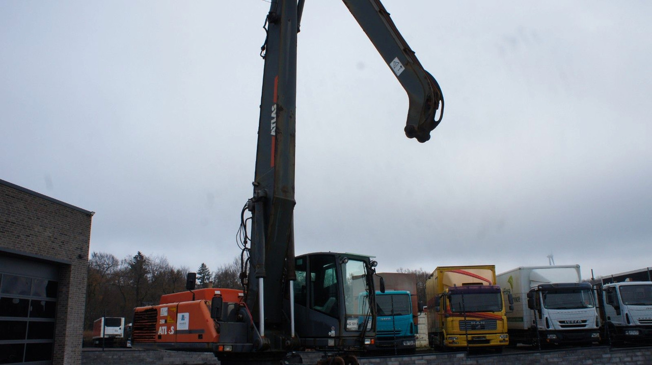 Escavatore gommato Atlas 350 MH Mobilbagger Umschlagbagger Pratzen: foto 6