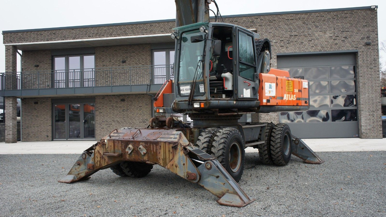Atlas 350 MH Mobilbagger Umschlagbagger Pratzen - Escavatore gommato: foto 3 Atlas 350 MH Mobilbagger Umschlagbagger Pratzen - Escavatore gommato: foto 3