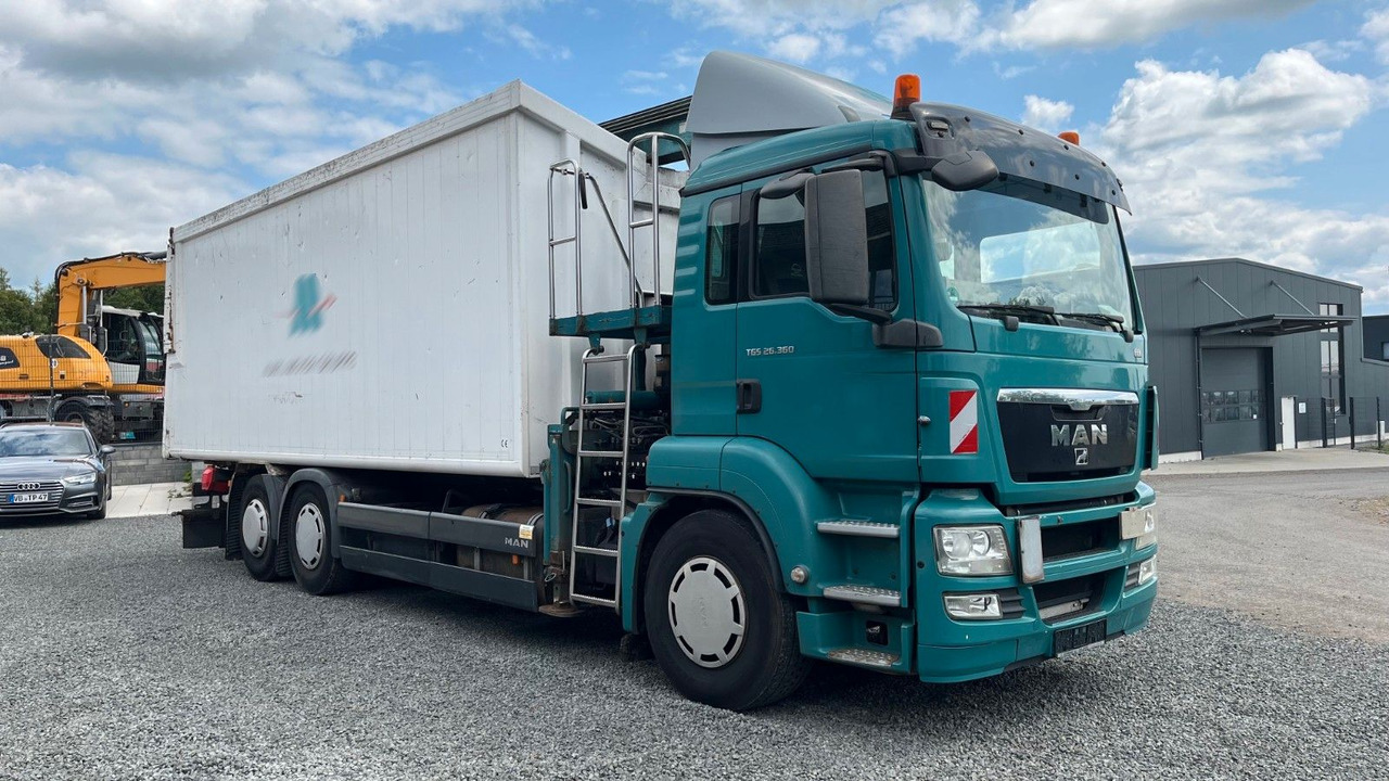 MAN TGS 26.360 Müllwagen Glas Kran Kipper - Camion immondizia: foto 3 MAN TGS 26.360 Müllwagen Glas Kran Kipper - Camion immondizia: foto 3