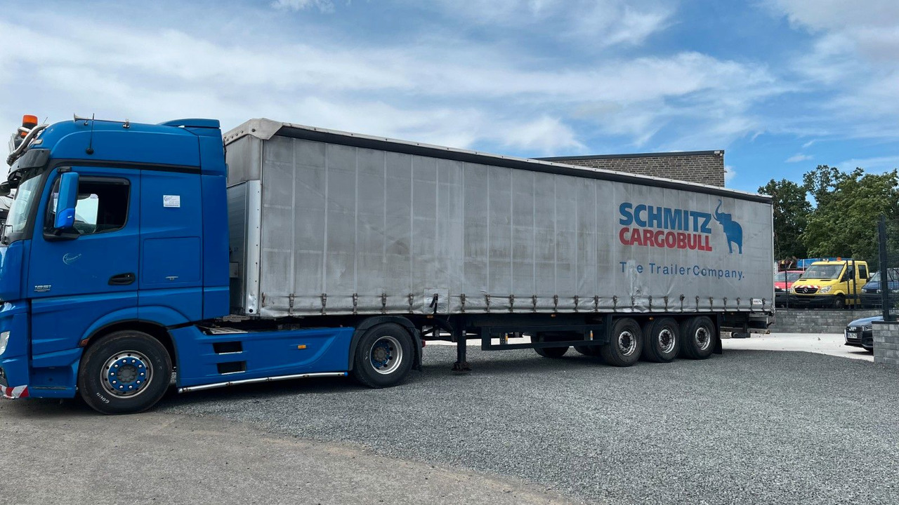 Schmitz Cargobull S01 Pritsche Plane Edscha Liftachse - Semirimorchio centinato: foto 1 Schmitz Cargobull S01 Pritsche Plane Edscha Liftachse - Semirimorchio centinato: foto 1