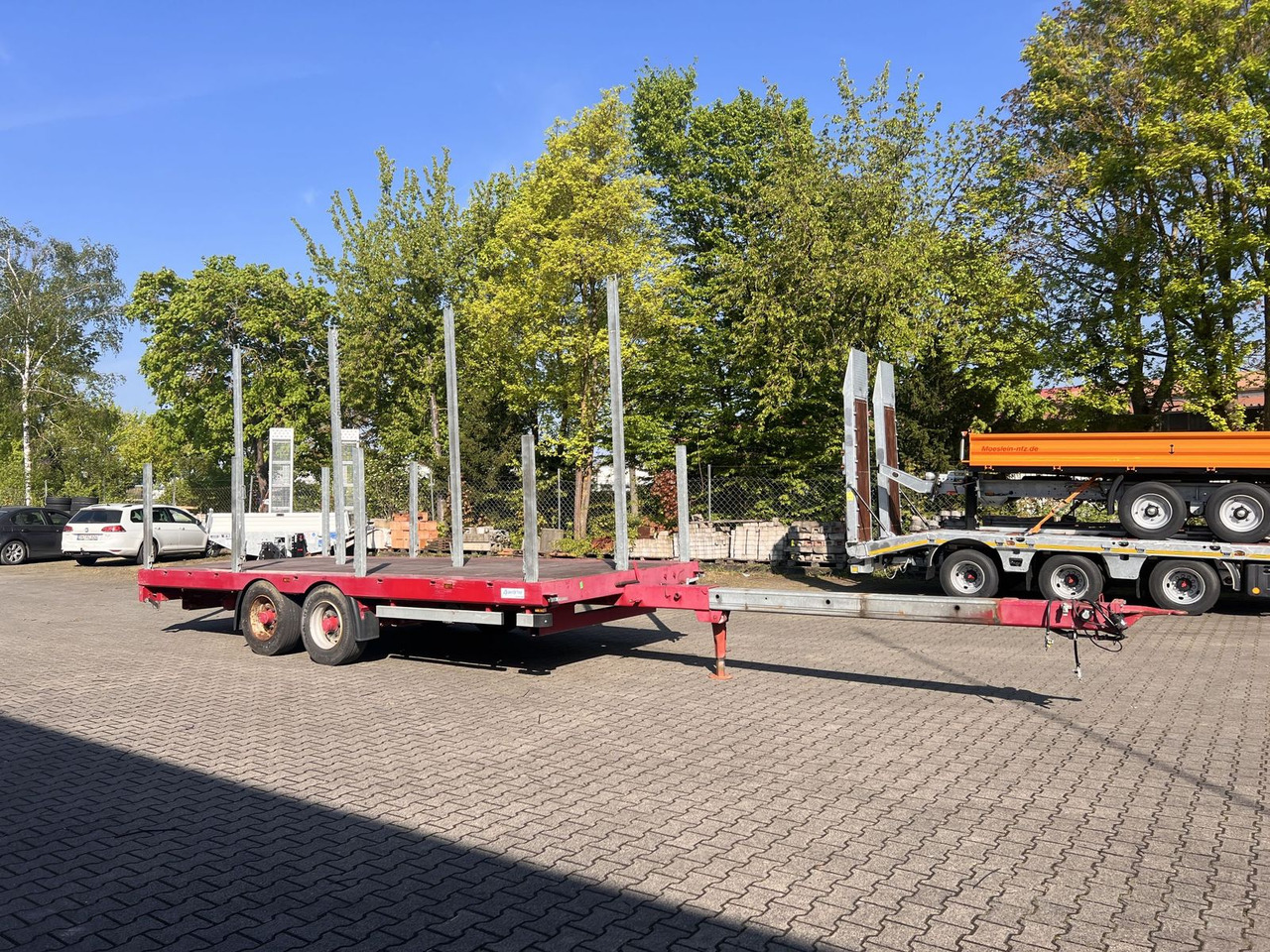 Auwärter Tandempritsche, ausziehbar, wenig Benutzt - Rimorchio pianale/ Cassonato: foto 1 Auwärter Tandempritsche, ausziehbar, wenig Benutzt - Rimorchio pianale/ Cassonato: foto 1
