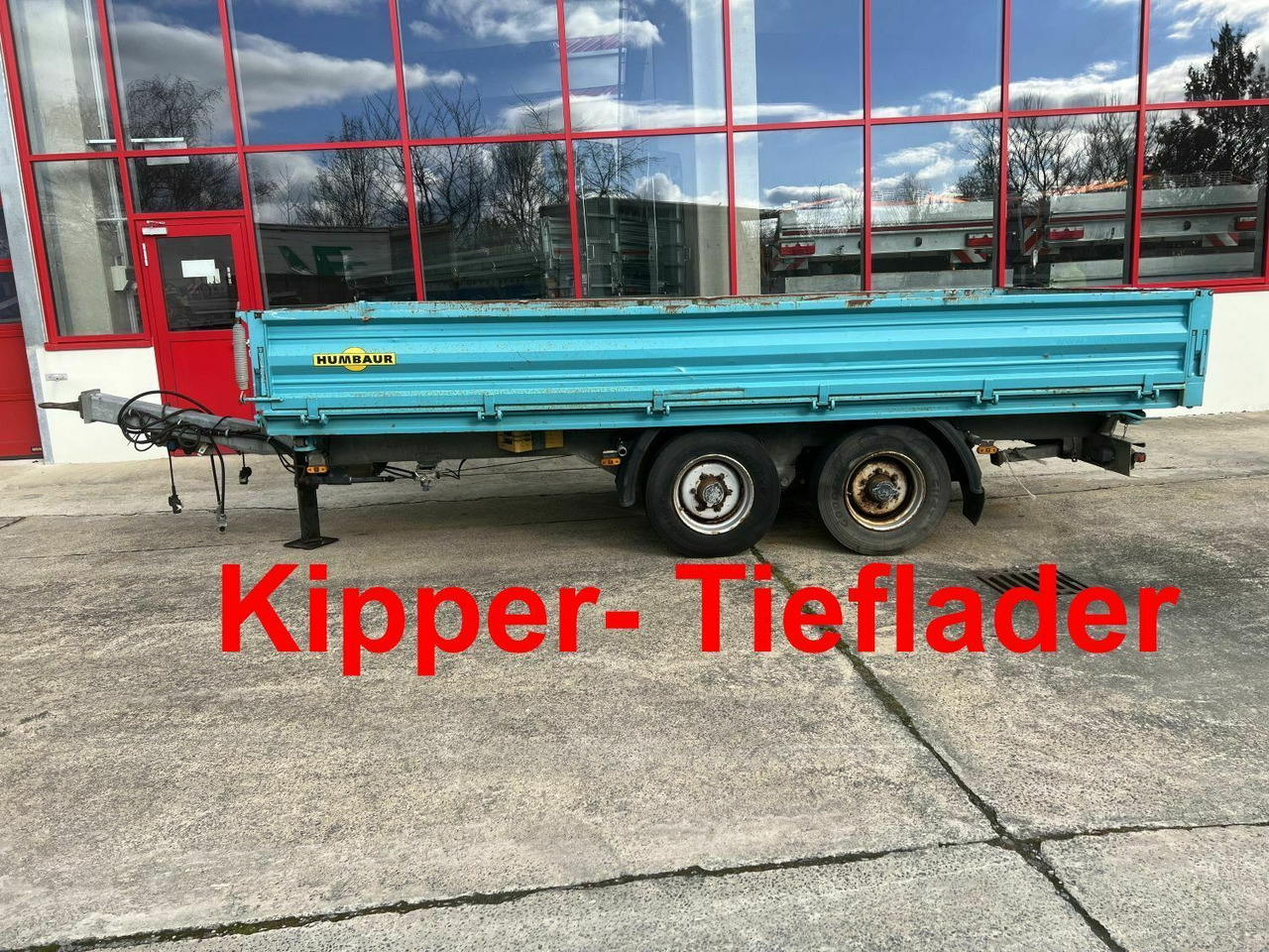 Humbaur Tandem Kipper- Tieflader - Rimorchio ribaltabile: foto 1 Humbaur Tandem Kipper- Tieflader - Rimorchio ribaltabile: foto 1