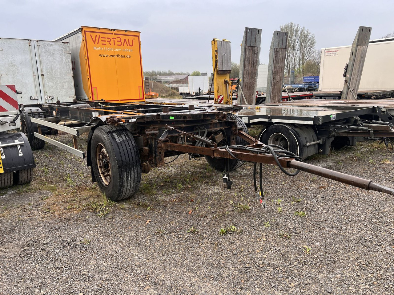 Krone 2 Achs Wechselanhänger BDF - Rimorchio portacontainer/ Caisse interchangeable: foto 1 Krone 2 Achs Wechselanhänger BDF - Rimorchio portacontainer/ Caisse interchangeable: foto 1