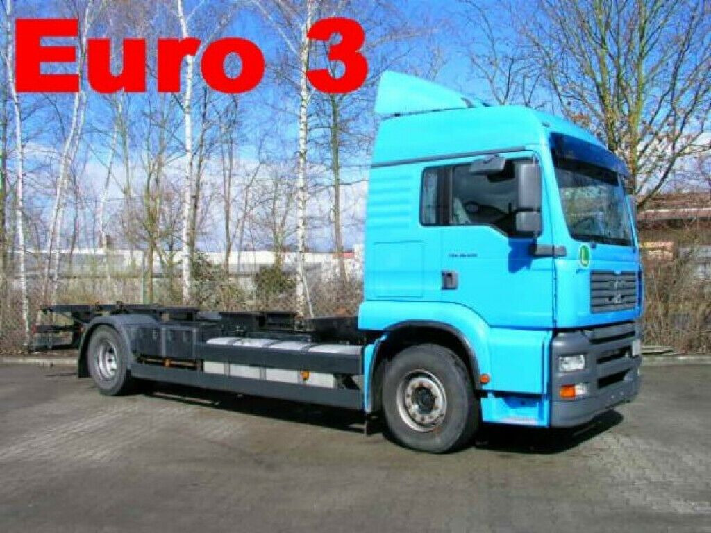 MAN 18.410 TGA2 Achs BDF- LKW - Autocarro portacontainer/ Caisse interchangeable: foto 1 MAN 18.410 TGA2 Achs BDF- LKW - Autocarro portacontainer/ Caisse interchangeable: foto 1