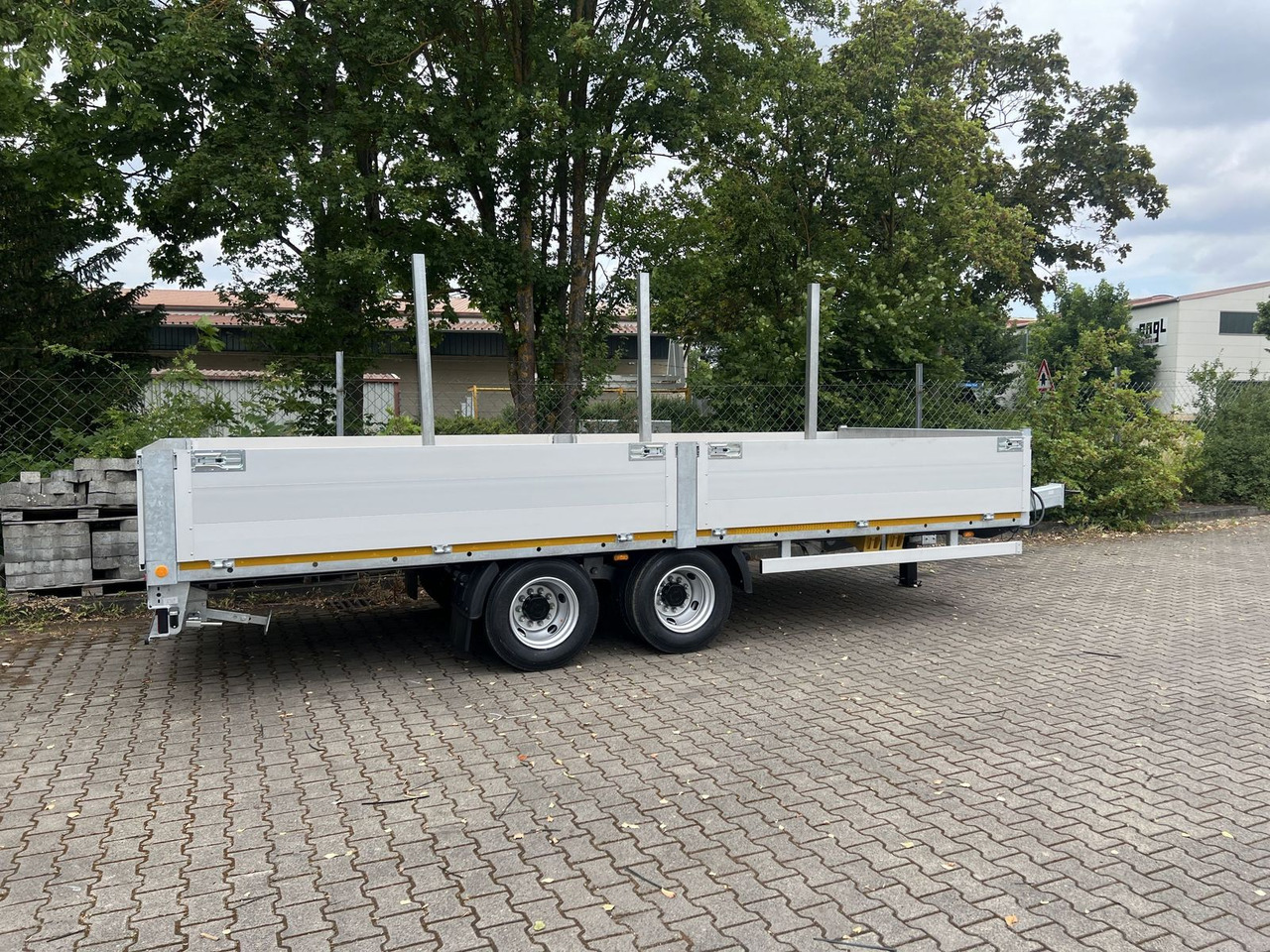 Möslein 14,4 t Tandem- Pritschenanhänger- Tieflader - Rimorchio pianale/ Cassonato: foto 5 Möslein 14,4 t Tandem- Pritschenanhänger- Tieflader - Rimorchio pianale/ Cassonato: foto 5
