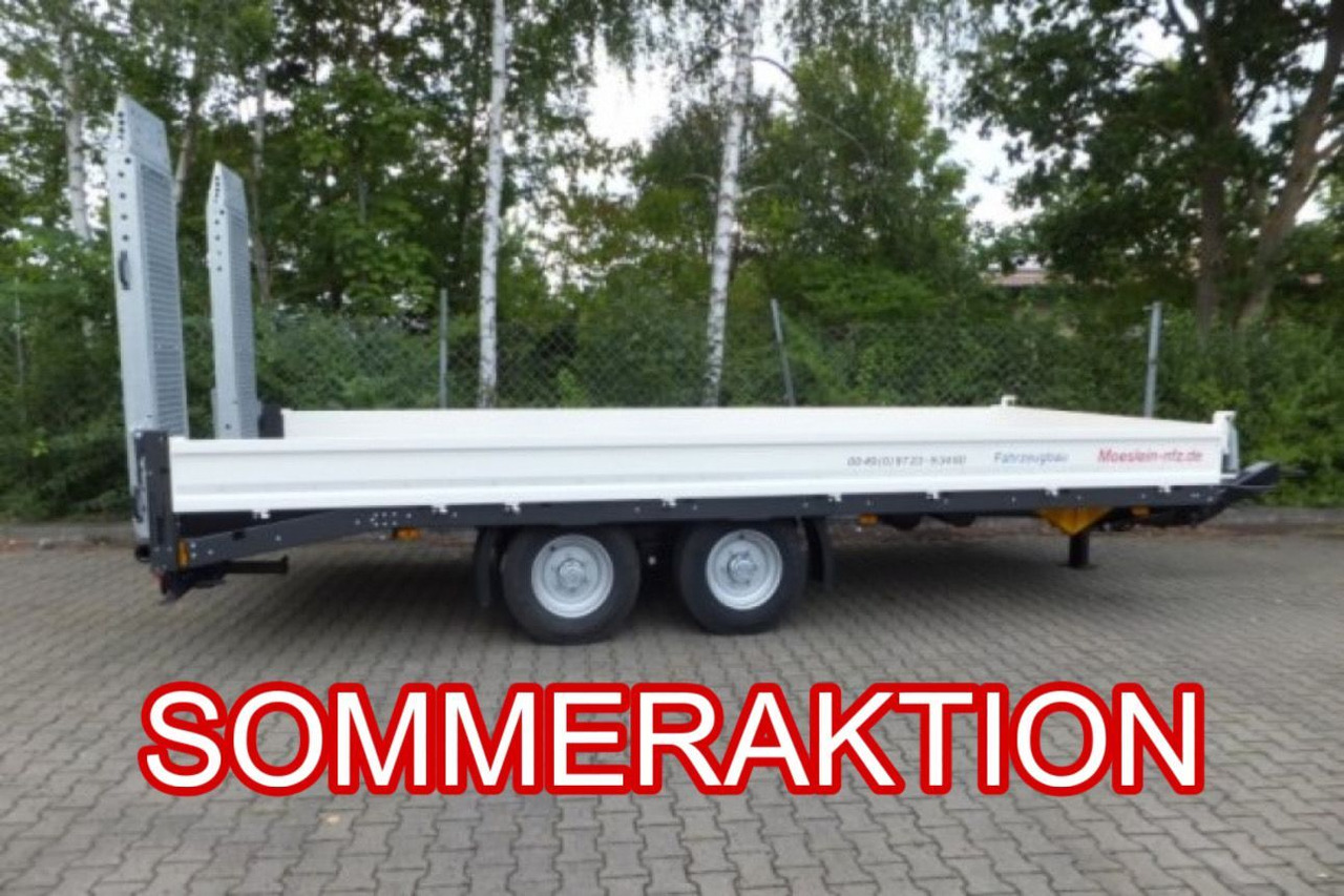 Möslein Neuer 13 t GG Tandemtieflader mit Breiten Rampe - Rimorchio pianale ribassato: foto 1 Möslein Neuer 13 t GG Tandemtieflader mit Breiten Rampe - Rimorchio pianale ribassato: foto 1