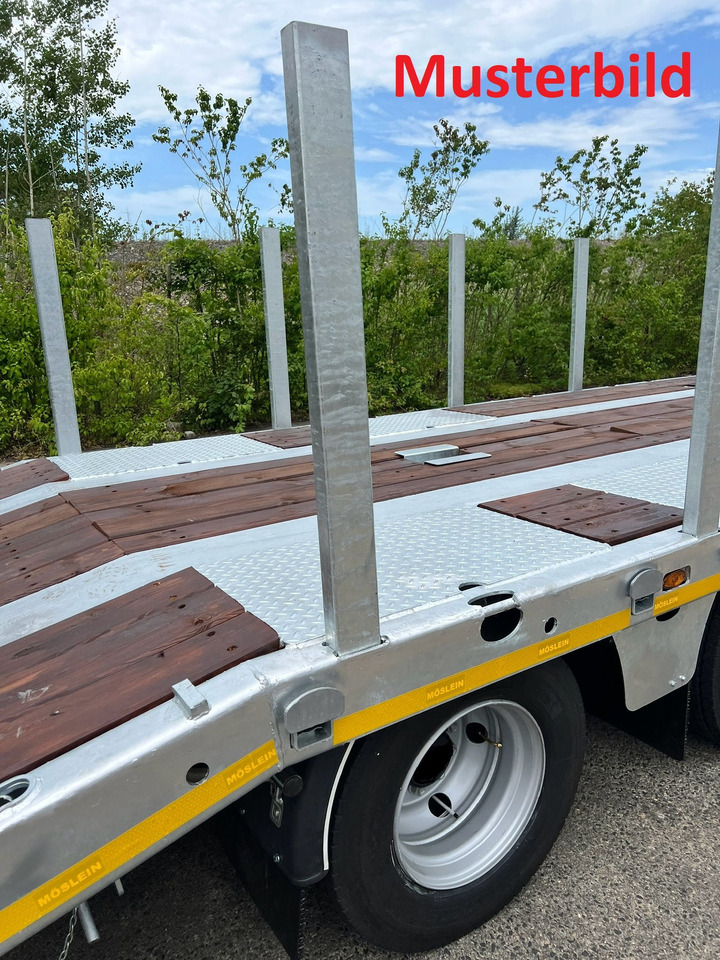 Möslein T 3-9,20 F 3 Achs Tieflader mit gerader Ladefläche 9 m, Neufahrzeug - Rimorchio pianale ribassato: foto 4 Möslein T 3-9,20 F 3 Achs Tieflader mit gerader Ladefläche 9 m, Neufahrzeug - Rimorchio pianale ribassato: foto 4