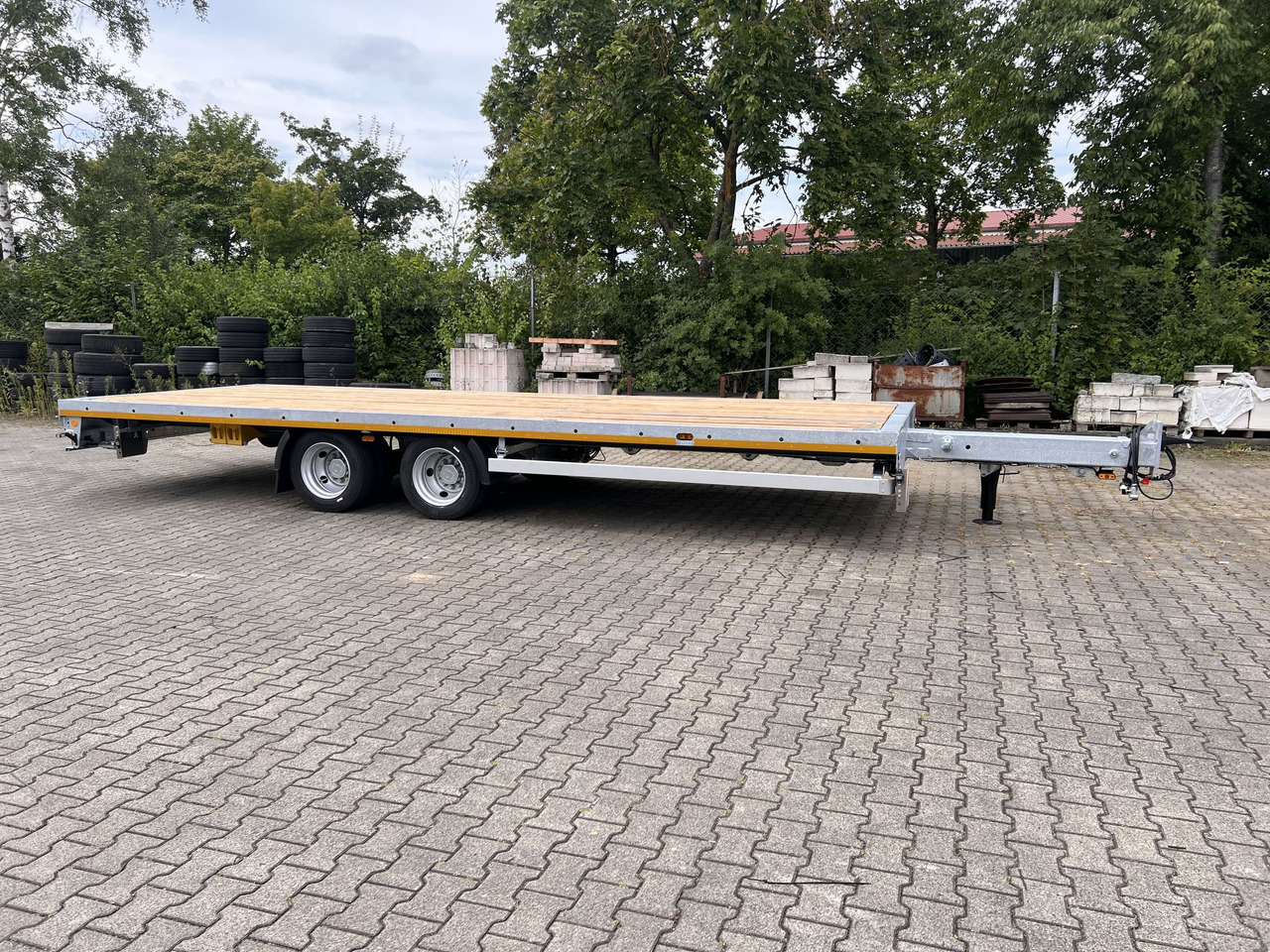 Möslein THT 11 G Ausziehbar 11,9 t Tandemanhänger- Tieflader, ausziehbar - Rimorchio pianale/ Cassonato: foto 3 Möslein THT 11 G Ausziehbar 11,9 t Tandemanhänger- Tieflader, ausziehbar - Rimorchio pianale/ Cassonato: foto 3