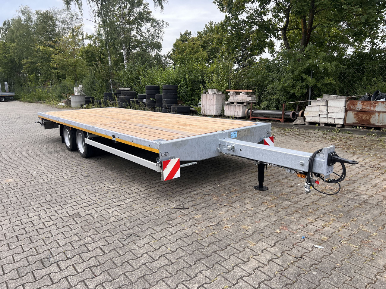 Möslein THT 14-G 7,20 ausziehbar 13,9 t Tandemanhänger- Tieflader, ausziehbar - Rimorchio pianale/ Cassonato: foto 2 Möslein THT 14-G 7,20 ausziehbar 13,9 t Tandemanhänger- Tieflader, ausziehbar - Rimorchio pianale/ Cassonato: foto 2